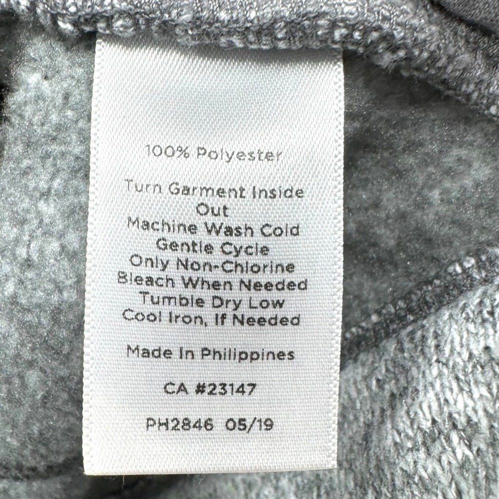 T By Talbots Grey Heathered Button Up Sweatshirt … - image 6